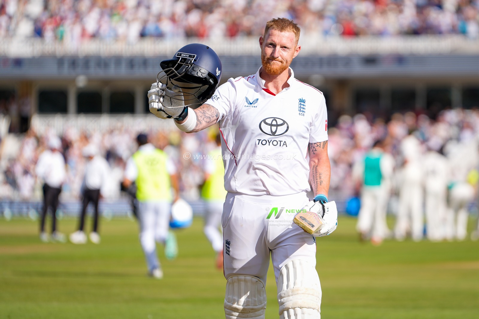 England captain Ben Stokes walks off after being dismissed for 30 in his last innings as an England player having announced his retirement during the 3rd Rothesay Test Match Day 4 match England vs New Zealand at Trent Bridge, Nottingham, United Kingdom on 28 June 2026

(Photo by Maynard Manyowa/News Images)
