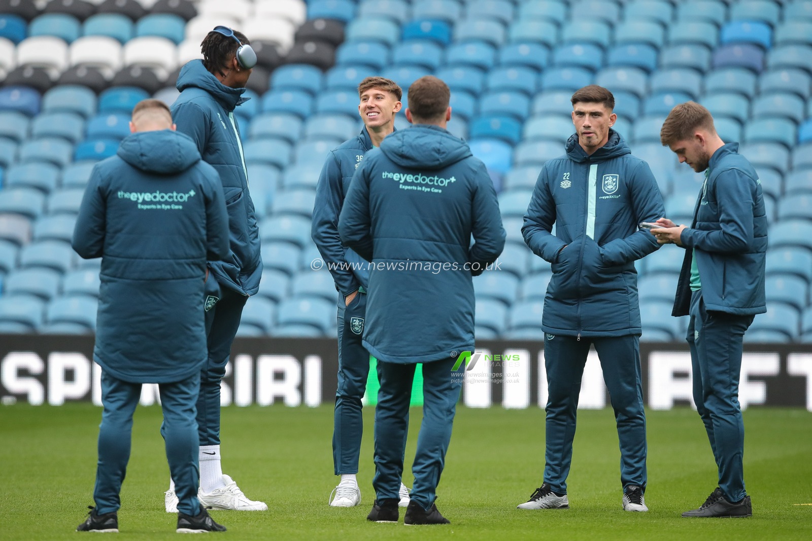 The Huddersfield Town squad arrive at Elland Road Stadium ahead of the Sky Bet Championship match Leeds United vs Huddersfield Town at Elland Road, Leeds, United Kingdom, 28th October 2023

(Photo by James Heaton/News Images)