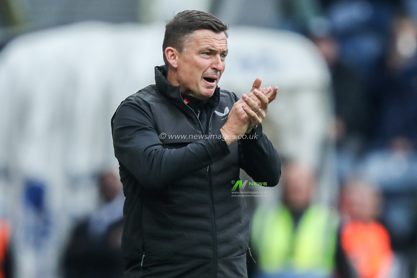 Paul Heckingbottom manager of Preston North End during the Sky Bet Championship match Preston North End vs Bristol City at Deepdale, Preston, United Kingdom, 27th September 2025

(Photo by Jorge Horsted/News Images)