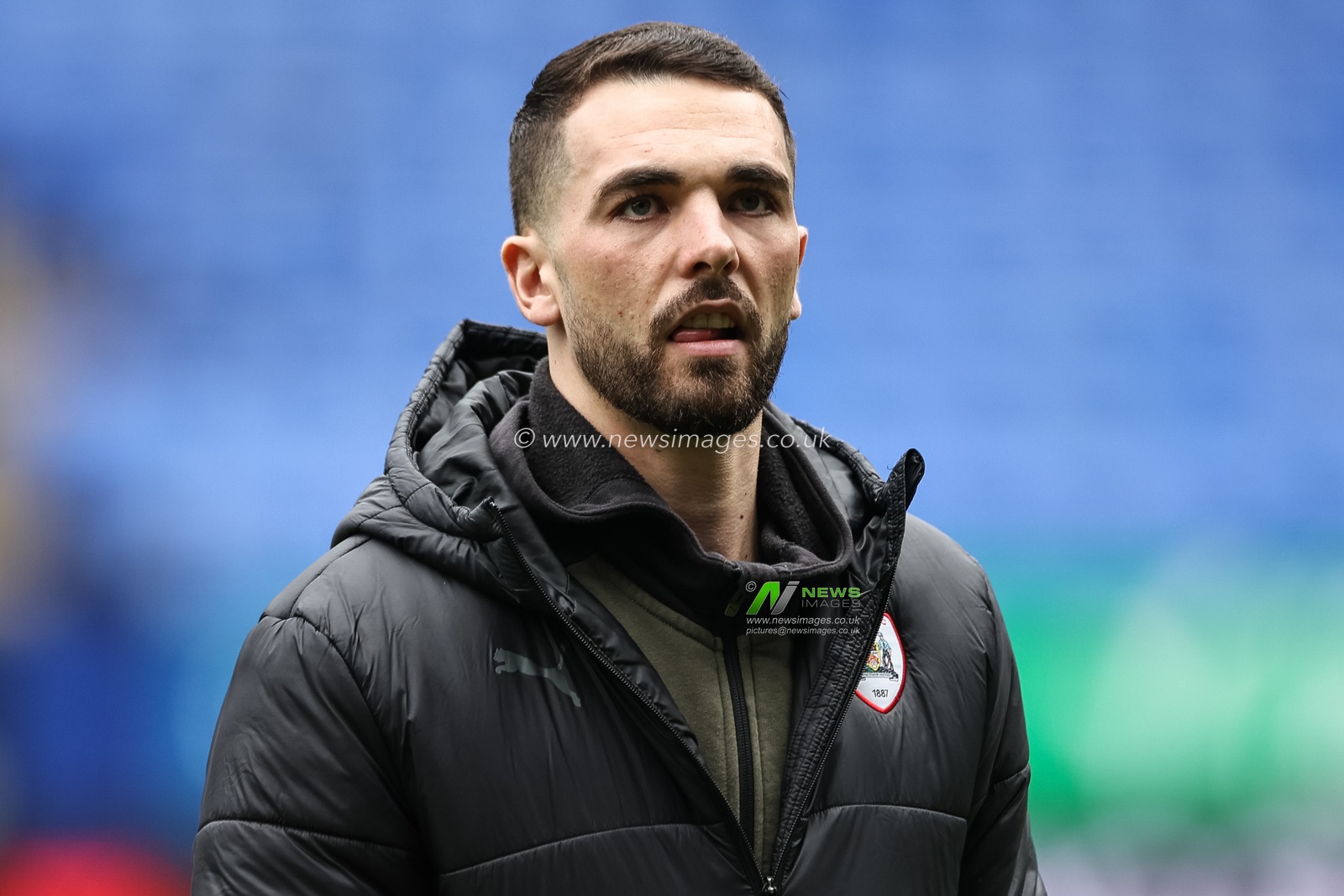 Adam Phillips of Barnsley arrives during the Sky Bet League 1 match Bolton Wanderers vs Barnsley at Toughsheet Community Stadium, Bolton, United Kingdom, 3rd February 2024

(Photo by Mark Cosgrove/News Images)