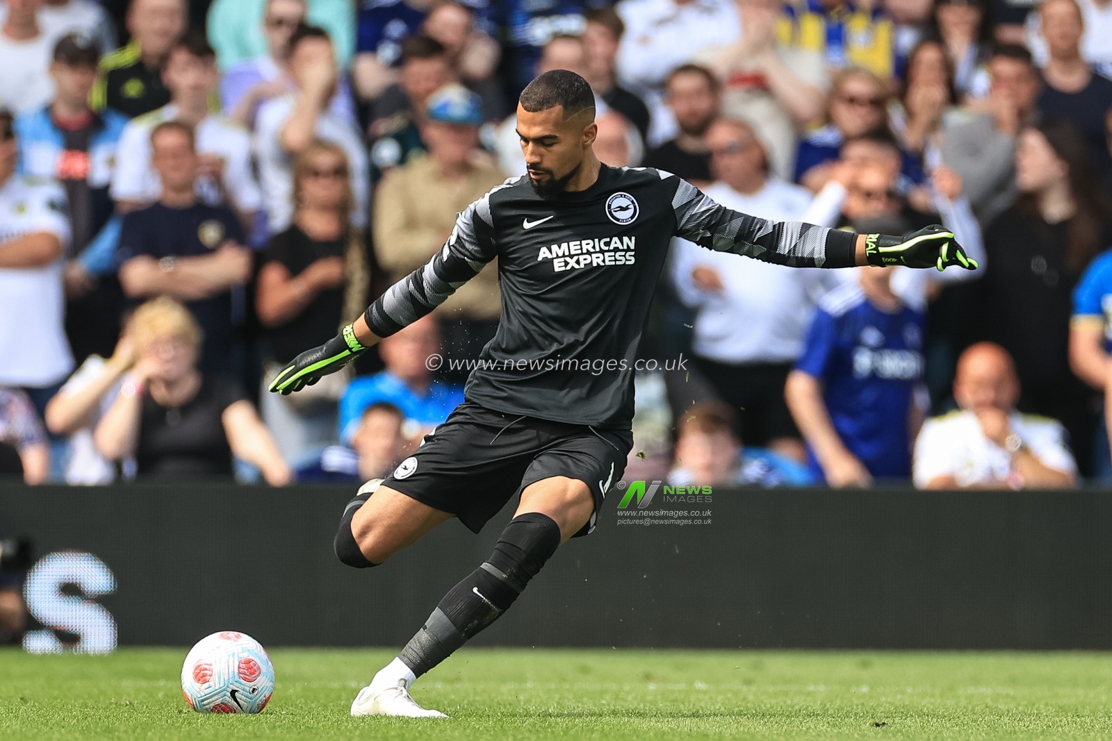 Robert Sanchez #1 of Brighton & Hove Albion in action during the game