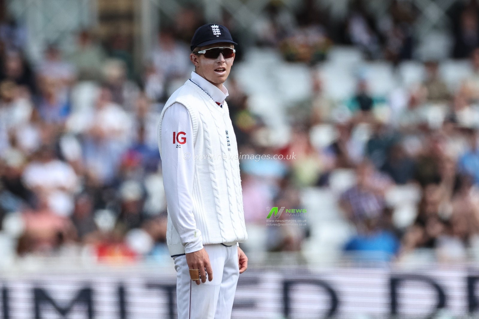 Zak Crawley of England during the Rothesay Test Match Day 2 England vs Zimbabwe at Trent Bridge, Nottingham, United Kingdom, 23rd May 2025

(Photo by Mark Cosgrove/News Images)