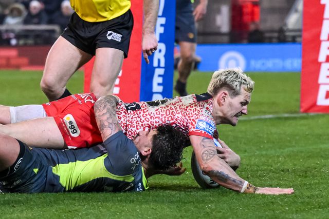 Betfred Super League Round 3 Leigh Leopards v Catalans Dragons