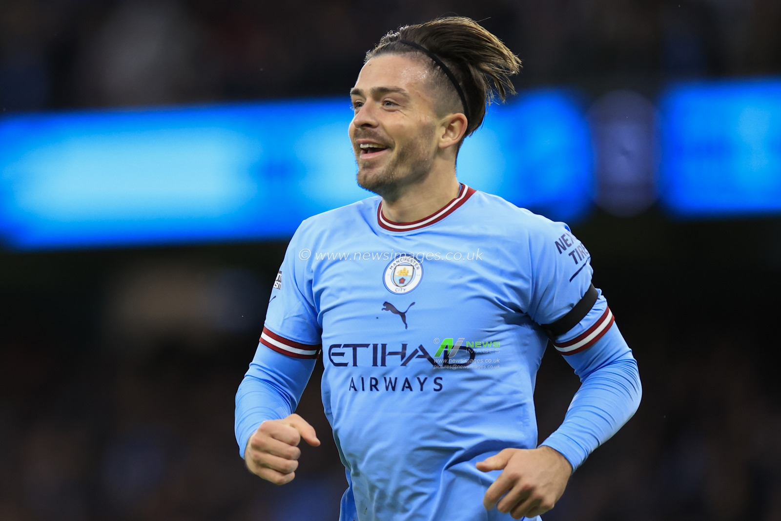 Jack Grealish #10 of Manchester City during the Premier League match Manchester City vs Everton at Etihad Stadium, Manchester, United Kingdom, 31st December 2022

(Photo by Conor Molloy/News Images)