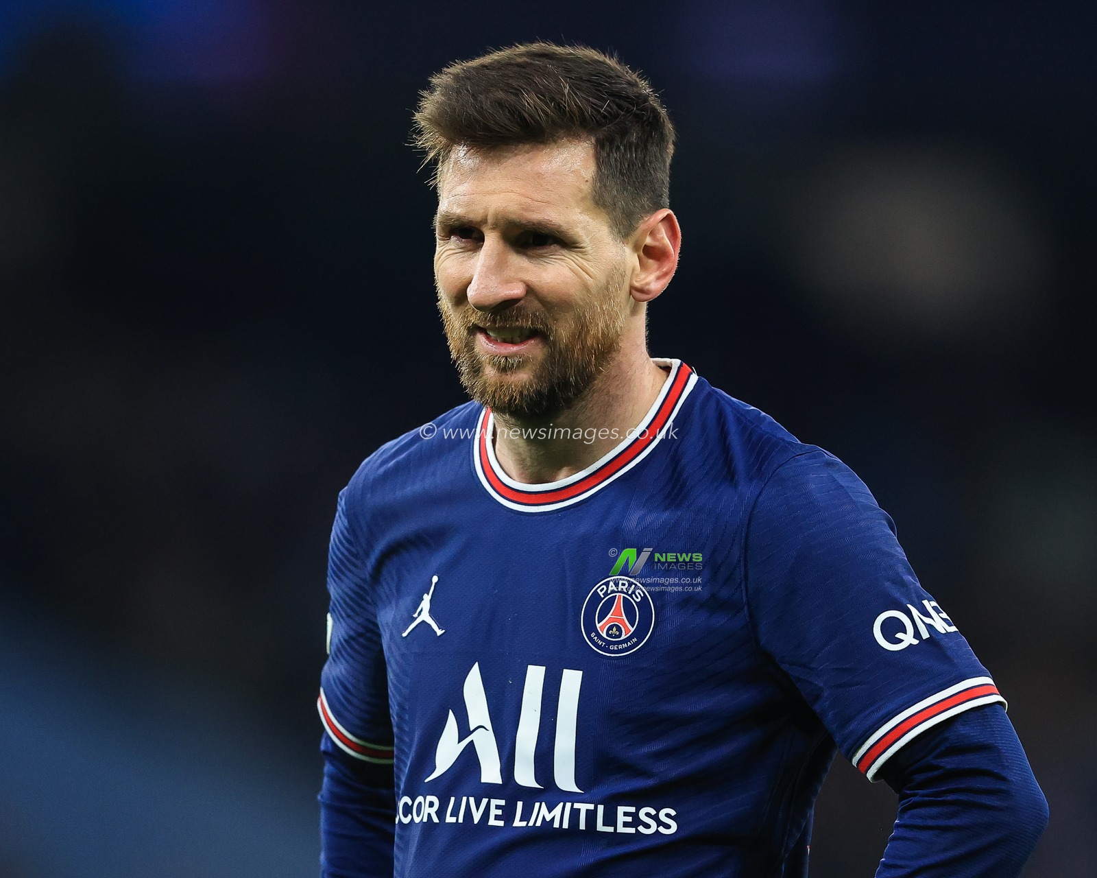 Lionel Messi #30 of Paris Saint-Germain after the final whistle