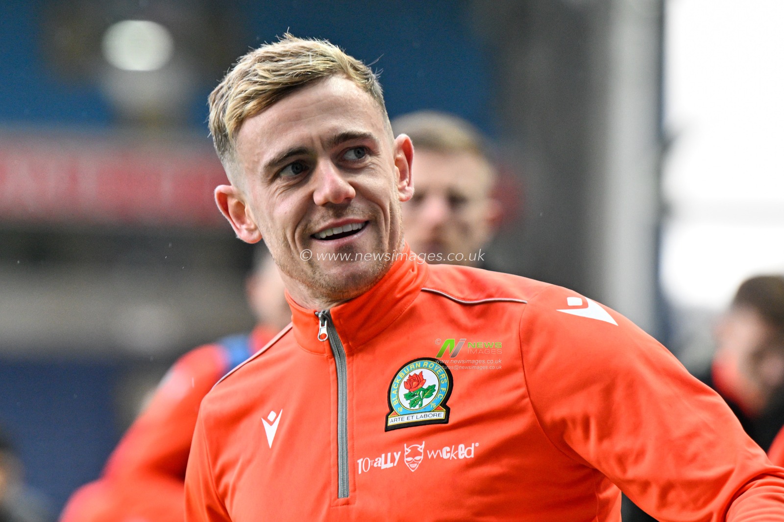 Sammie Szmodics of Blackburn Rovers warms up ahead of the match, during the Sky Bet Championship match Blackburn Rovers vs Ipswich Town at Ewood Park, Blackburn, United Kingdom, 29th March 2024

(Photo by Cody Froggatt/News Images)