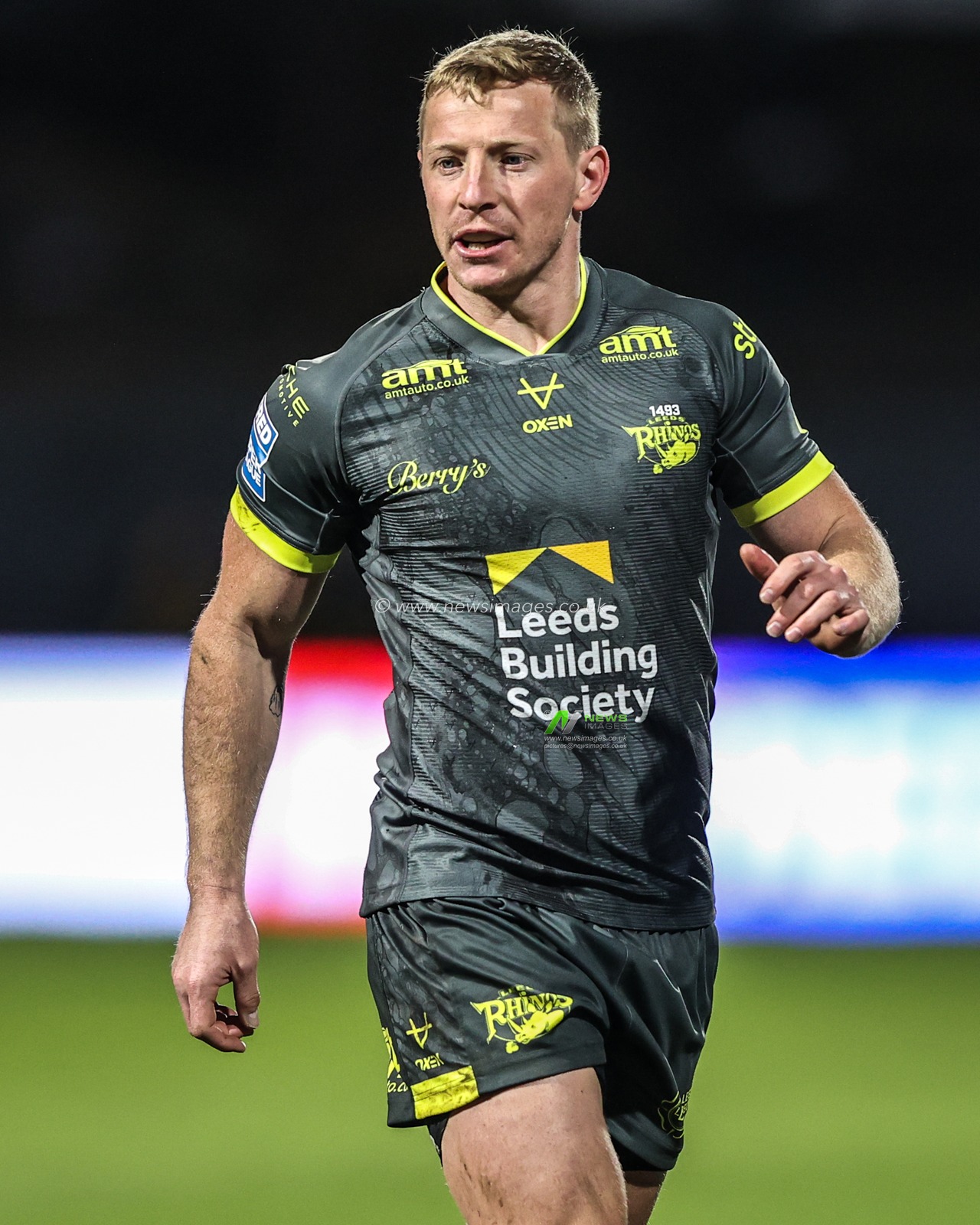 Lachlan Miller of Leeds Rhinos during the Betfred Super League round 7 match Bradford Bulls vs Leeds Rhinos at Odsal Stadium, Bradford, United Kingdom on 03 April 2026

(Photo by Alfie Cosgrove/News Images)