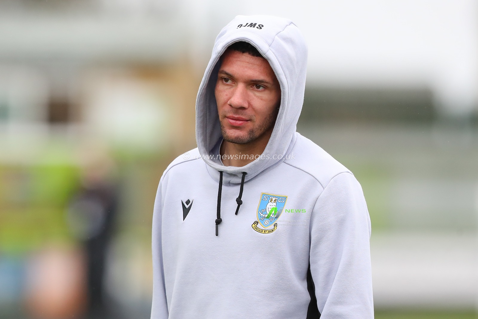 Marvin Johnson #18 of Sheffield Wednesday arrives ahead of the Sky Bet League 1 match Forest Green Rovers vs Sheffield Wednesday at The New Lawn, Nailsworth, United Kingdom, 26th March 2023

(Photo by Gareth Evans/News Images)