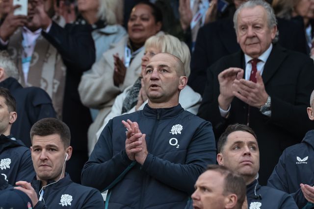 Steve Borthwick head coach of England applauds during the Guinness Six Nations 2026 match England vs Wales at Allianz Stadium, Twickenham, United Kingdom on 07 February 2026

(Photo by Mark Cosgrove/News Images)