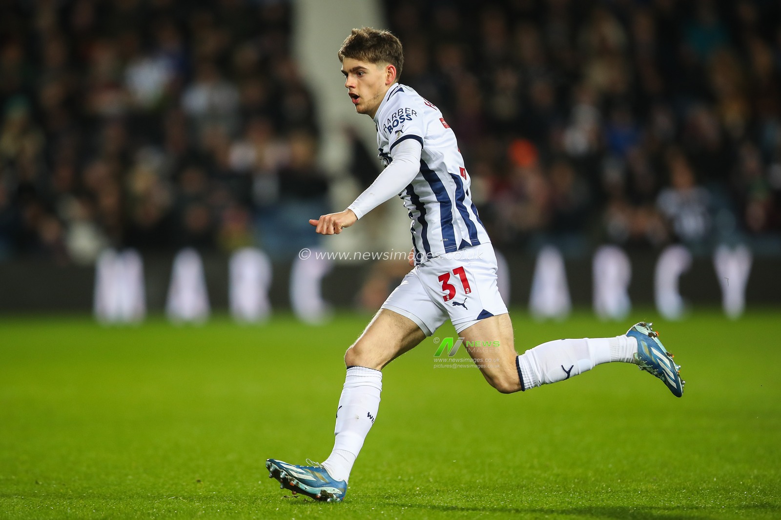 Tom Fellows of West Bromwich Albion during the Sky Bet Championship match West Bromwich Albion vs Coventry City at The Hawthorns, West Bromwich, United Kingdom, 1st March 2024

(Photo by Gareth Evans/News Images)