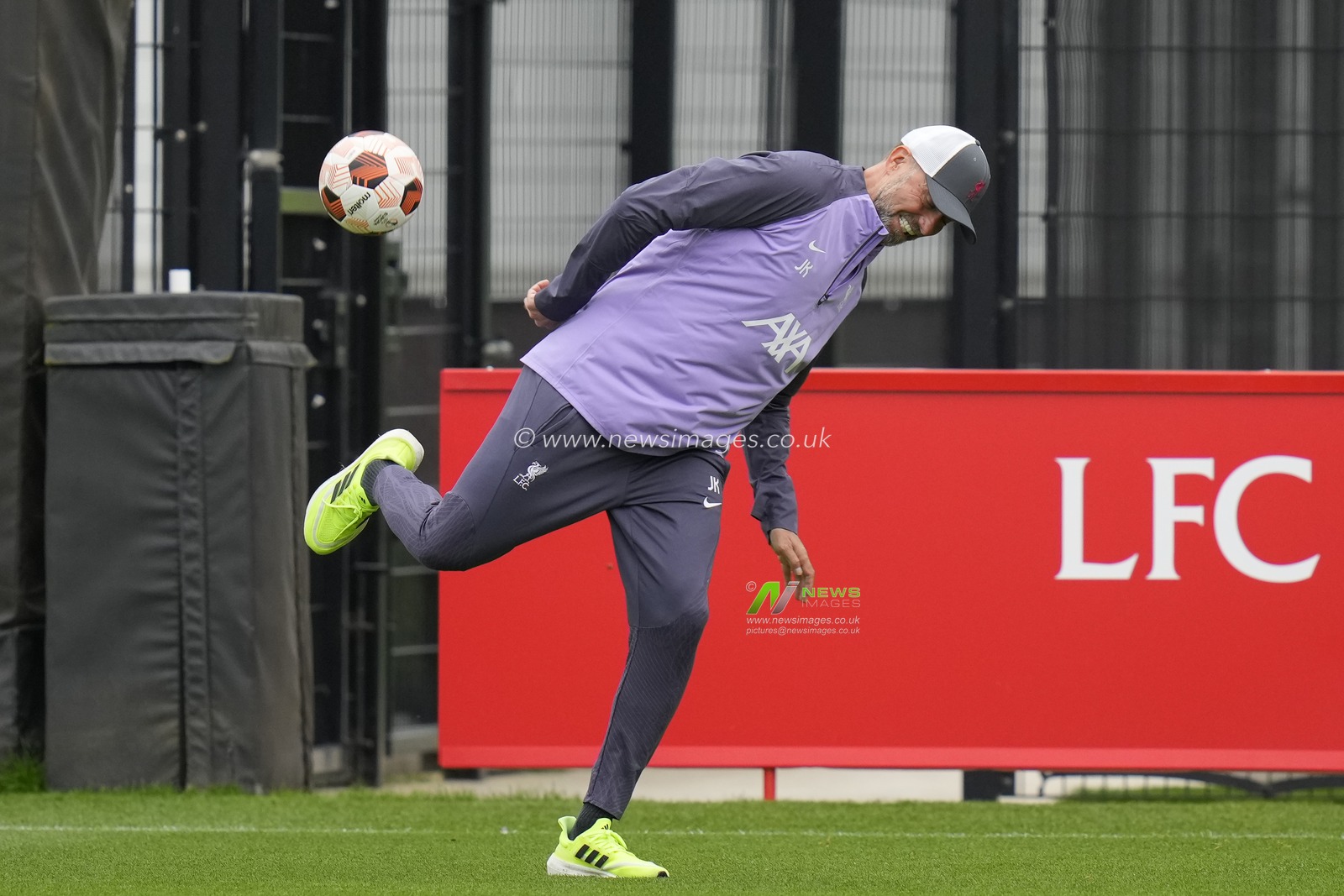 during the Europa League Training Session at AXA Training Centre, Kirkby, United Kingdom, 4th October 2023

(Photo by Steve Flynn/News Images)