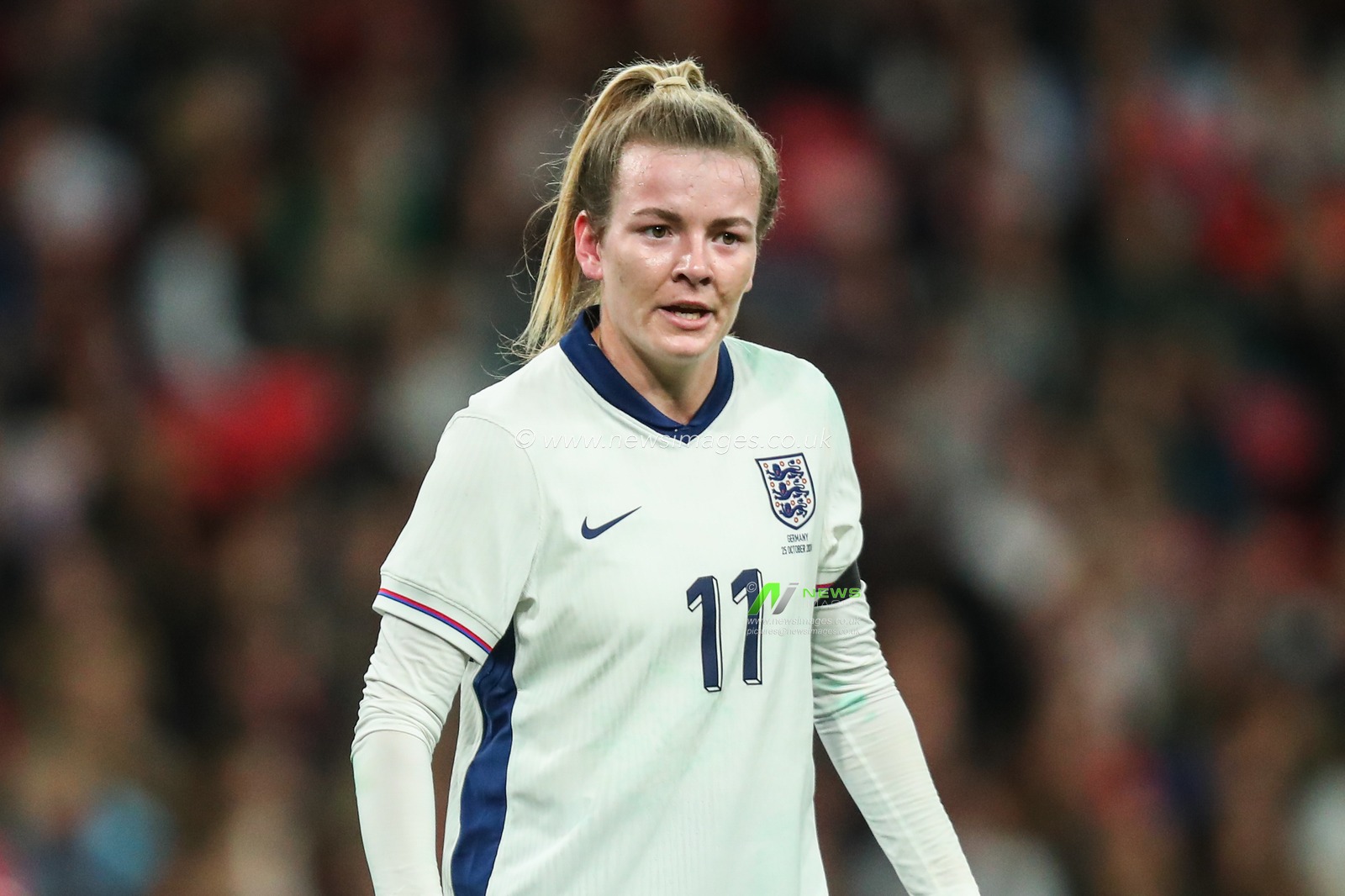 Lauren Hemp of England during the International Friendly match England Women vs Germany Women at Wembley Stadium, London, United Kingdom, 25th October 2024

(Photo by Izzy Poles/News Images)