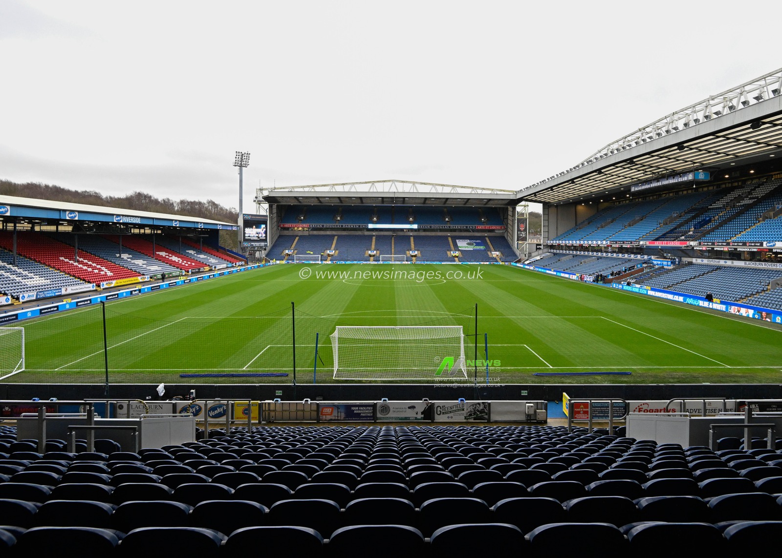 A general view of Ewood Park ahead of the match, during the Sky Bet Championship match Blackburn Rovers vs Watford at Ewood Park, Blackburn, United Kingdom, 23rd December 2023

(Photo by Cody Froggatt/News Images)