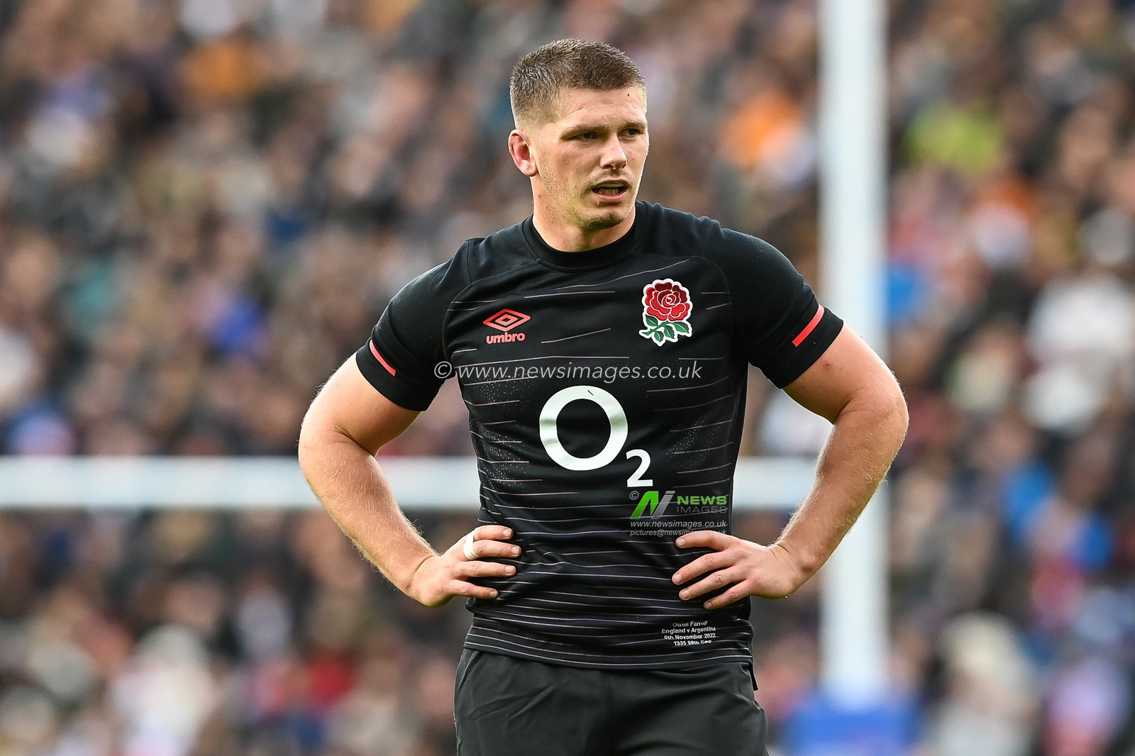 Owen Farrell of England during the Autumn international match England vs Argentina at Twickenham Stadium, Twickenham, United Kingdom, 6th November 2022

(Photo by Craig Thomas/News Images)