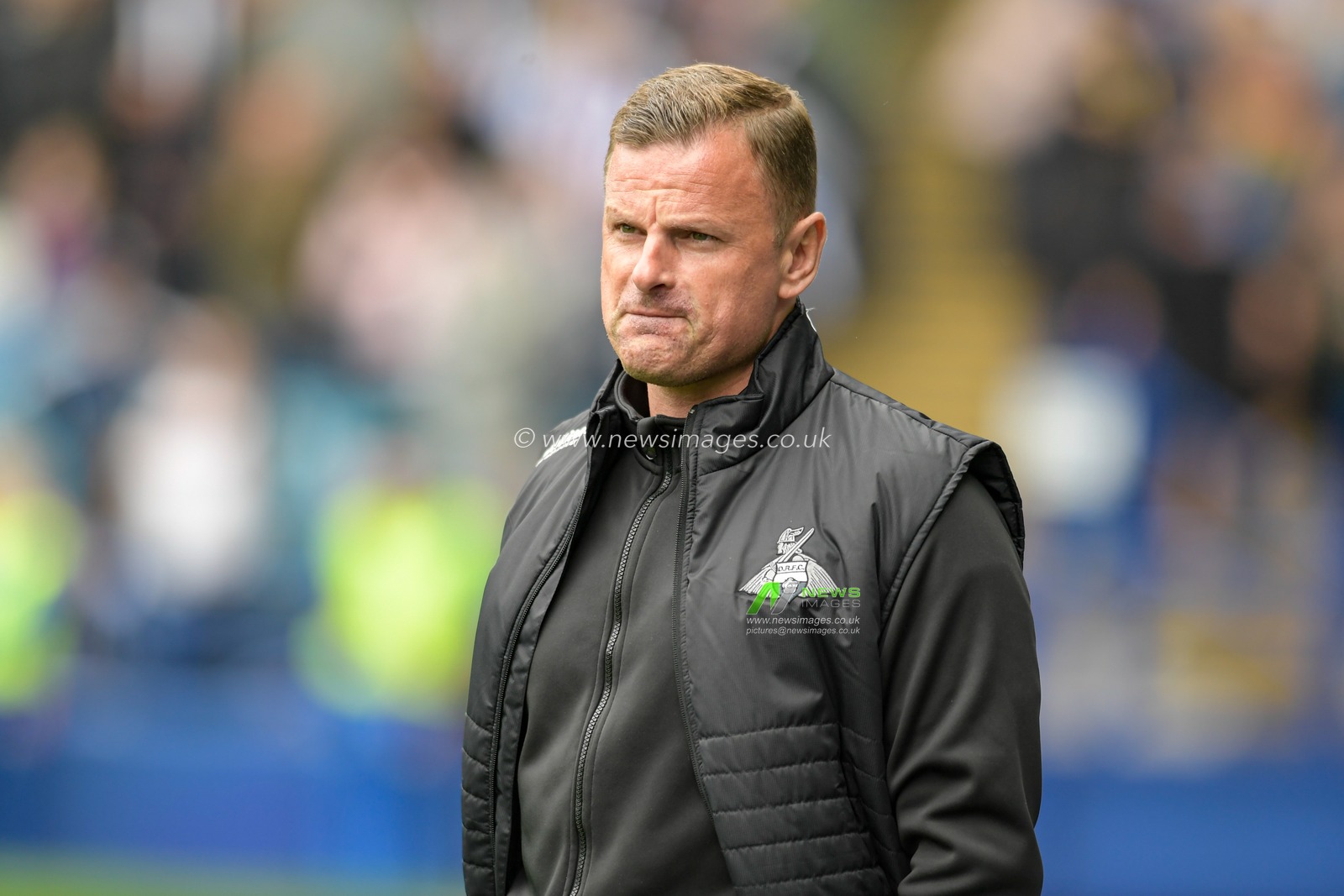 Richie Wellens manager of Doncaster Rovers in action during the game
