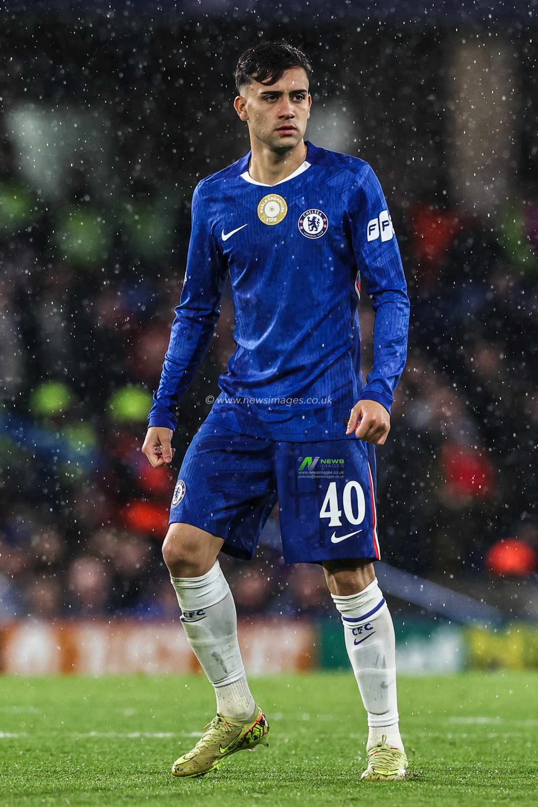 Facundo Buonanotte of Chelsea during the UEFA Champions League Matchday 3 of 8 Chelsea vs Ajax at Stamford Bridge, London, United Kingdom, 22nd October 2025

(Photo by Alfie Cosgrove/News Images)