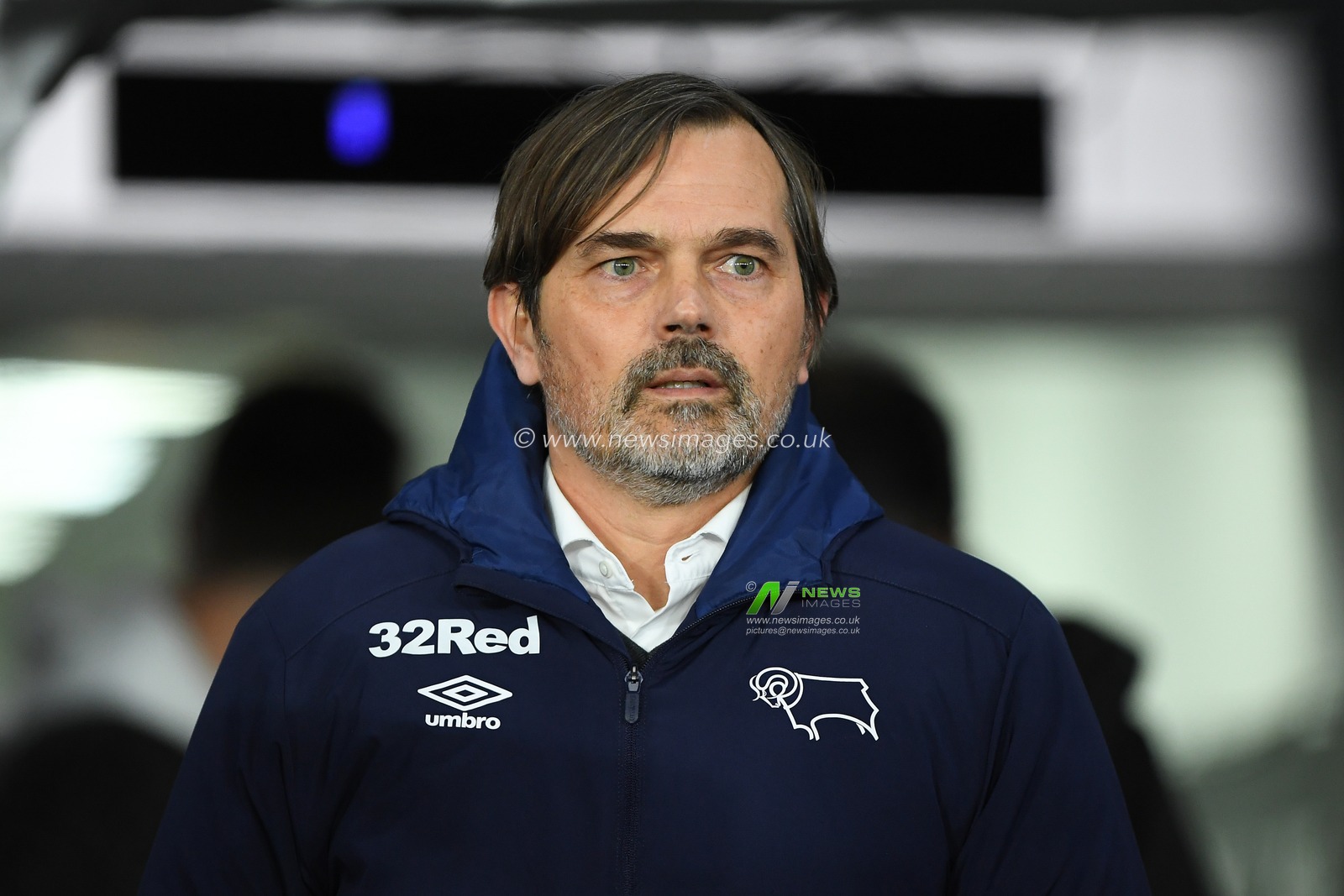 21st February 2020, Pride Park Stadium, Derby, England; Sky Bet Championship, Derby County v Fulham : Phillip Cocu, Manager of Derby County