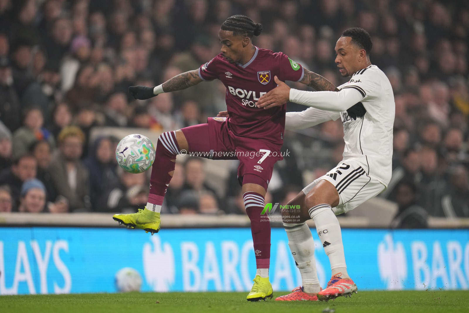 during the Premier League match Fulham vs West Ham United at Craven Cottage, London, United Kingdom on 04 March 2026

(Photo by Harvey Murphy/News Images)