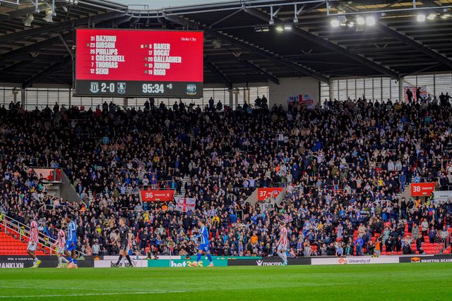 Sky Bet Championship: Stoke City v Sheffield Wednesday