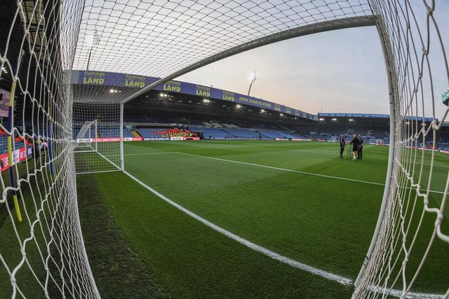 A general view of Elland Road from the goalmouth during the Premier League match Leeds United vs Brentford at Elland Road, Leeds, United Kingdom on 21 March 2026

(Photo by Mark Cosgrove/News Images)