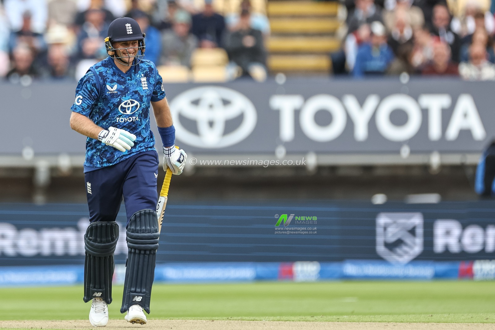Joe Root of England makes one run during the 1st Metro Bank ODI England vs West Indies at Edgbaston, Birmingham, United Kingdom, 29th May 2025

(Photo by Mark Cosgrove/News Images)