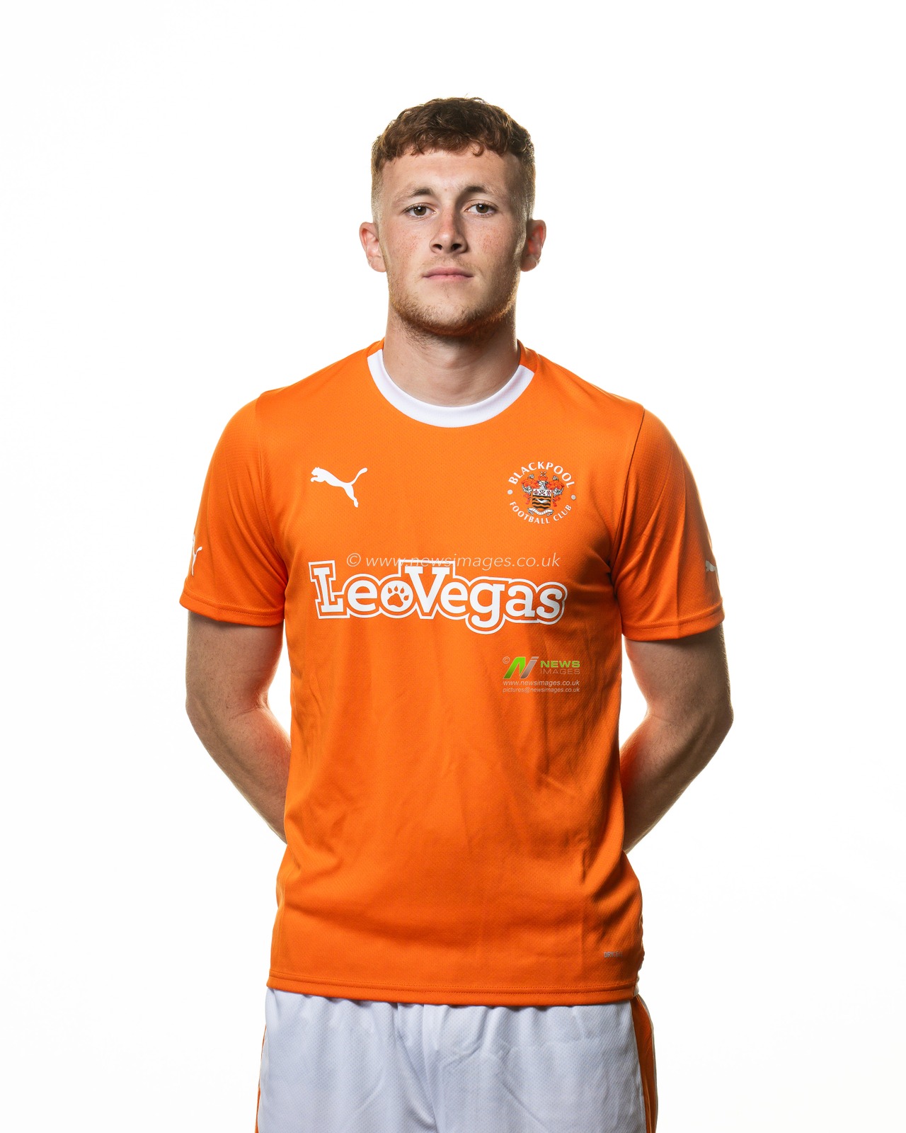 Blackpool Squad Headshots at Bloomfield Road, Blackpool, United Kingdom, 27th July 2023

(Photo by Craig Thomas/News Images)