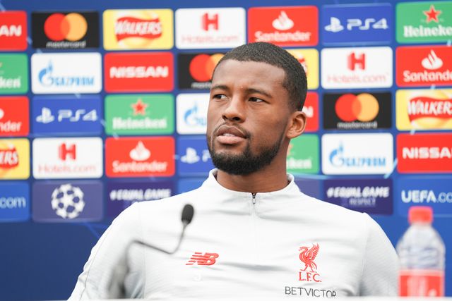 Liverpool Football Club Champions League final press event, Melwood training centre, Liverpool.