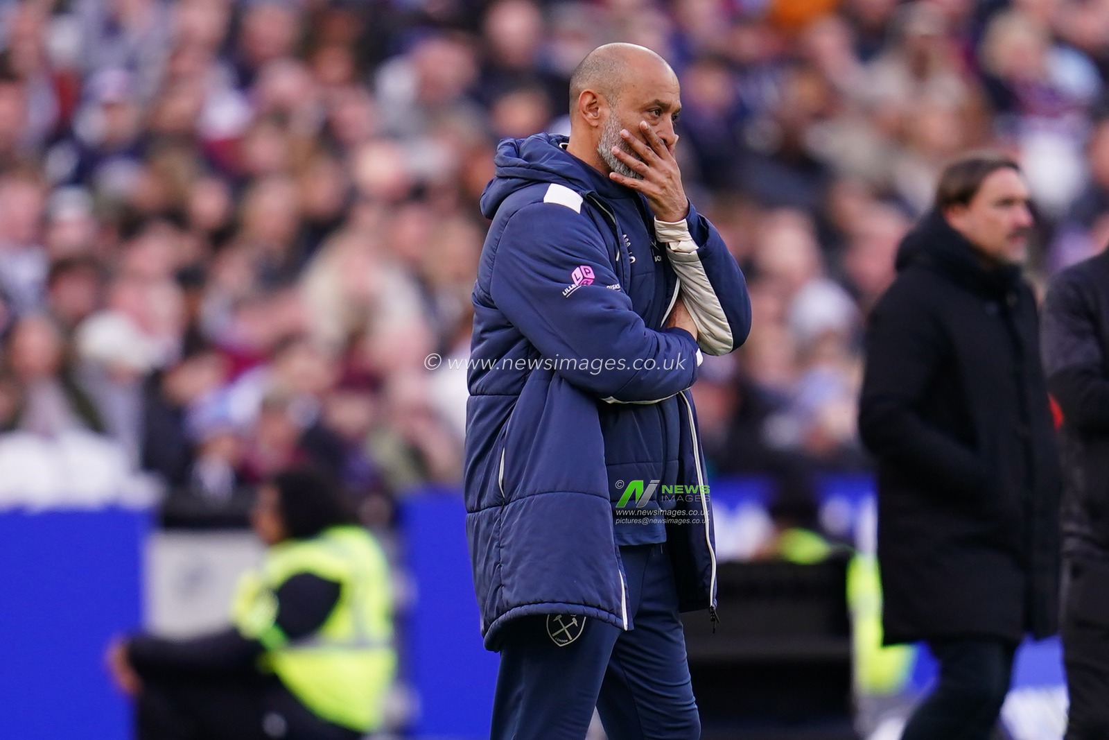 Nuno Espirito Santo manager of West Ham United during the Emirates FA Cup Quarter-Final match West Ham United vs Leeds United at London Stadium, London, United Kingdom on 04 April 2026

(Photo by Harvey Murphy/News Images)