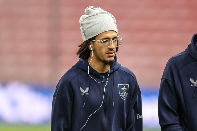 Hannibal Mejbri of Burnley arrives during the Premier League match Sunderland vs Burnley at Stadium Of Light, Sunderland, United Kingdom, 2nd February 2026

(Photo by Alfie Cosgrove/News Images)