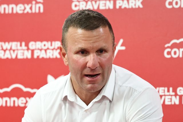 Willie Peters Head Coach of Hull KR speaks in the post match press conference during the Betfred Super League Round 24 match Hull KR vs St Helens at Sewell Group Craven Park, Kingston upon Hull, United Kingdom, 29th August 2025

(Photo by Mark Cosgrove/News Images)