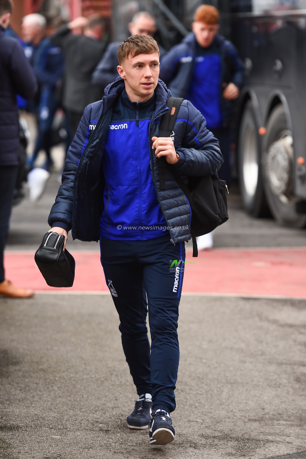 26th January 2019, City Ground, Nottingham, England ; Sky Bet Championship, Nottingham Forest v Wigan Athletic : Ben Osborn (11) of Nottingham Forest arrives

Credit: Jon Hobley/News Images

English Football League images are subject to DataCo Licence