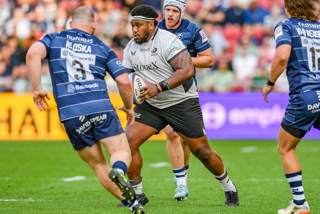 Eroni Mawi of Saracens makes a run during the Gallagher PREM match Bristol Bears vs Saracens at Ashton Gate, Bristol, United Kingdom on 09 May 2026

(Photo by Alex Williamson/News Images)