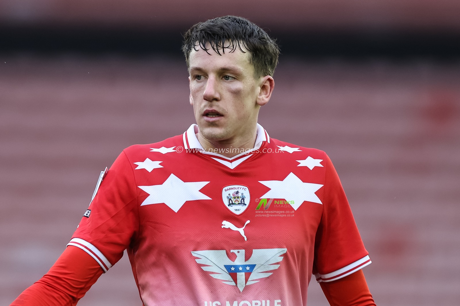 MaÃ«l de Gevigney of Barnsley after the final whistle during the Sky Bet League 1 match Barnsley vs Cheltenham Town at Oakwell, Barnsley, United Kingdom, 16th March 2024

(Photo by Mark Cosgrove/News Images)