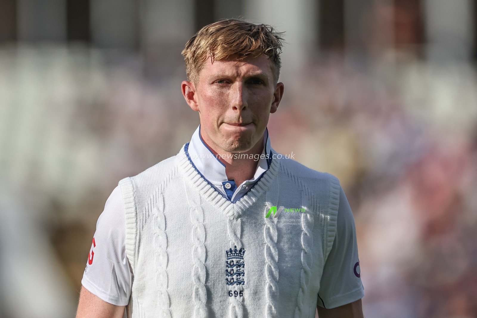 A dejected Zak Crawley of England leaves the field of play after being caught out by Jason Holder of West Indies during the 3rd Rothesay Test Match Day One match England vs West Indies at Edgbaston, Birmingham, United Kingdom, 26th July 2024

(Photo by Mark Cosgrove/News Images)
