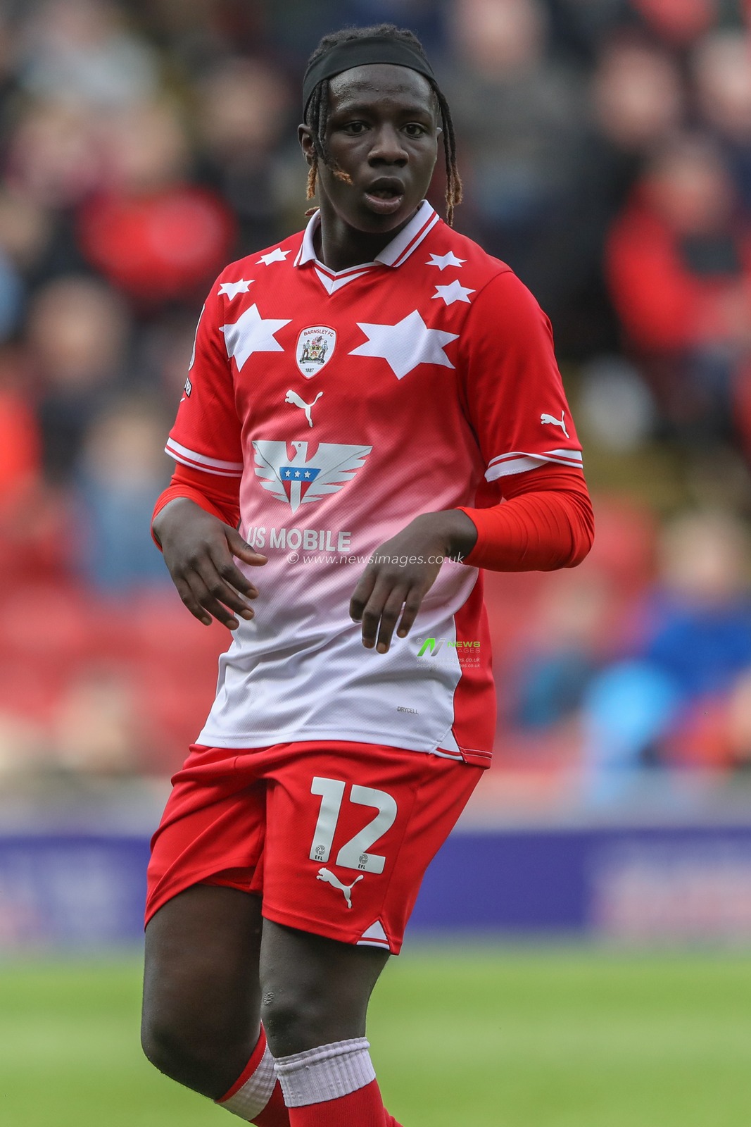 FÃ¡bio JalÃ³ of Barnsley during the Sky Bet League 1 match Barnsley vs Reading at Oakwell, Barnsley, United Kingdom, 13th April 2024

(Photo by Alfie Cosgrove/News Images)