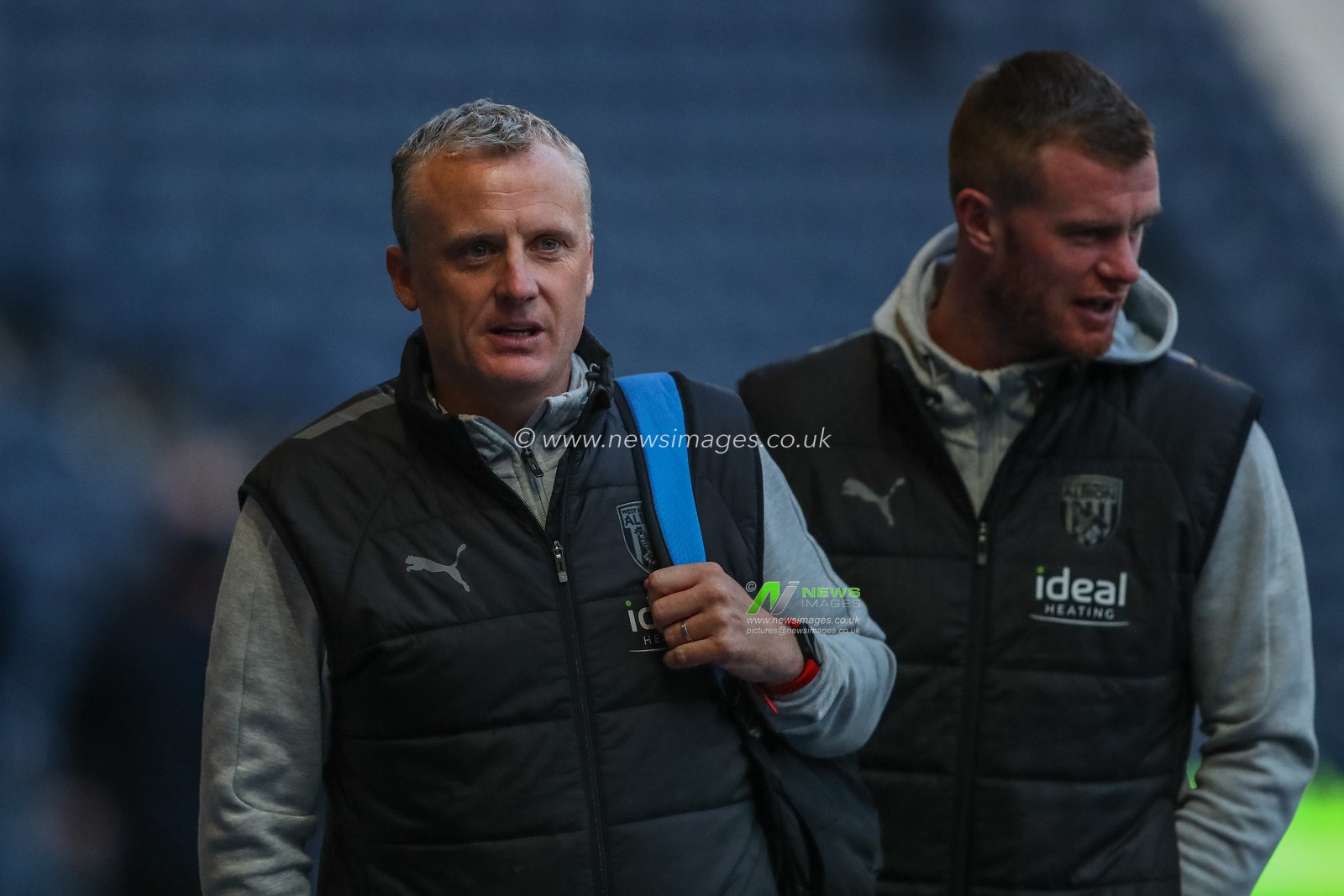 Richard Beale caretaker manager of West Bromwich Albion (left) arrives ahead of the Sky Bet Championship match West Bromwich Albion vs Bristol City at The Hawthorns, West Bromwich, United Kingdom, 18th October 2022

(Photo by Gareth Evans/News Images)