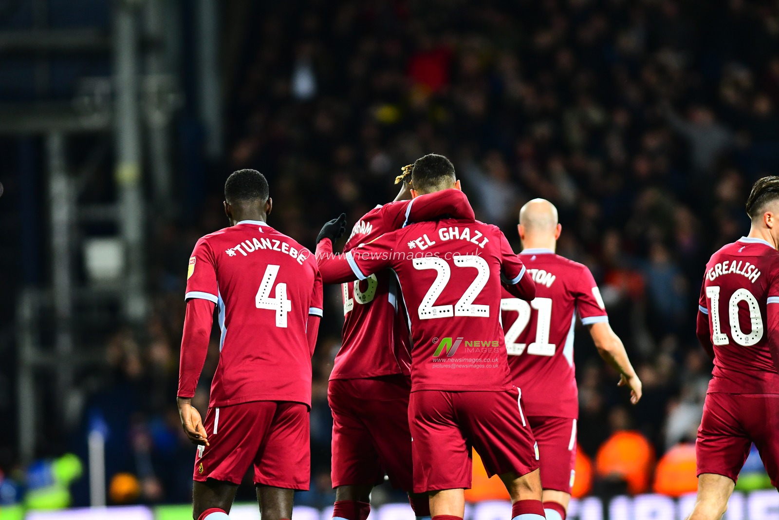 7th December 2018, The Hawthorns, West Bromwich, England; Sky Bet Championship, West Bromwich Albion v Aston Villa ; \Anwar El Ghazi (22) of Aston Villa celebrates his goal


Credit: Gareth Dalley/News Images

English Football League images are subject to DataCo Licence