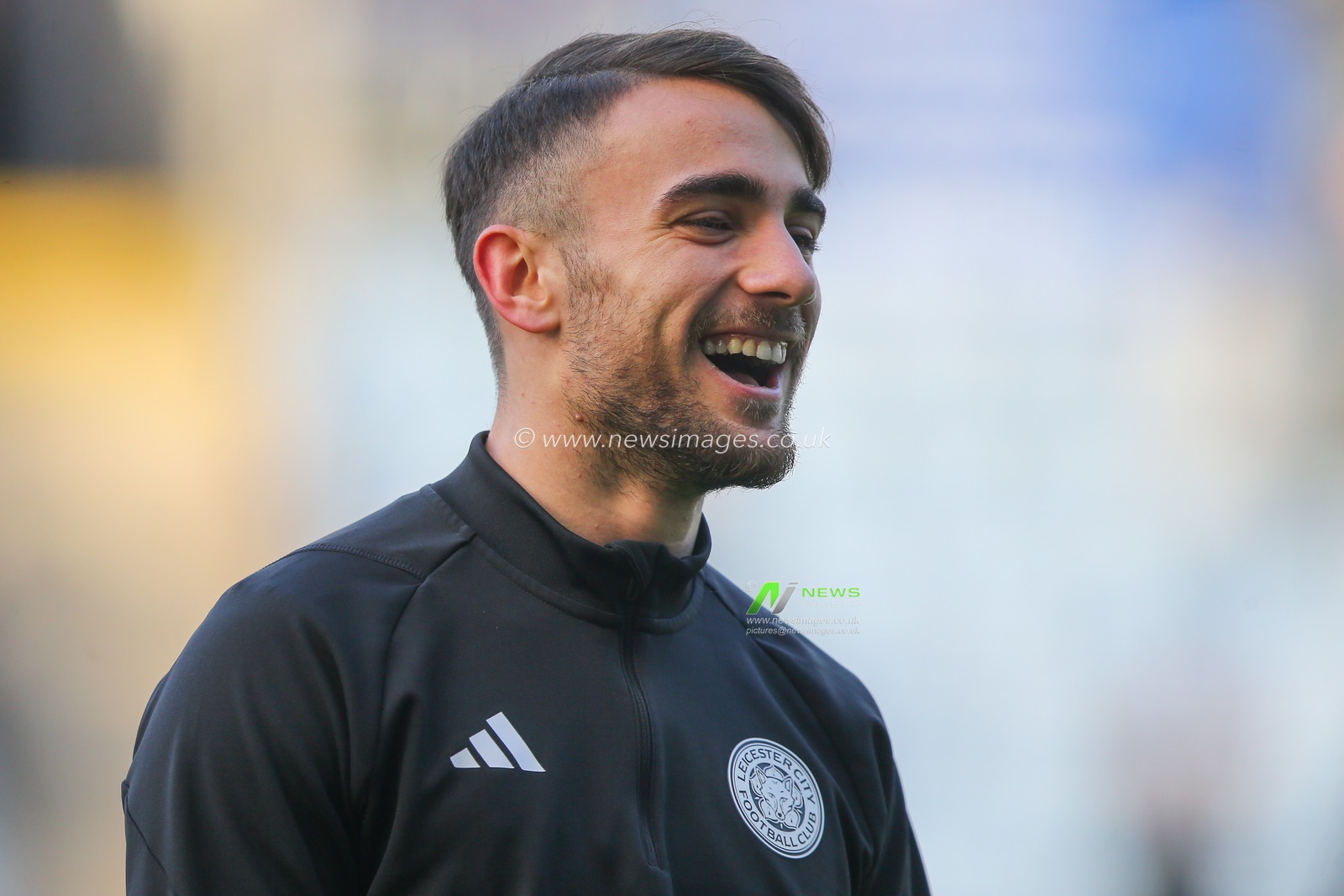 Yunus AkgÃ¼n of Leicester City during the pre-game warm up ahead of the Sky Bet Championship match Coventry City vs Leicester City at Coventry Building Society Arena, Coventry, United Kingdom, 13th January 2024

(Photo by Gareth Evans/News Images)