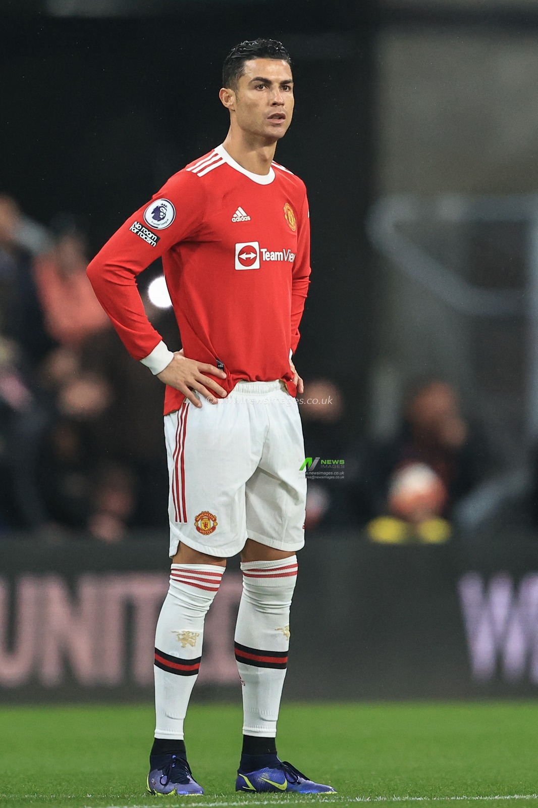 Cristiano Ronaldo #7 of Manchester United during the game