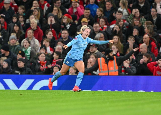 The FA Women's Super League Manchester United Women v Manchester City Women