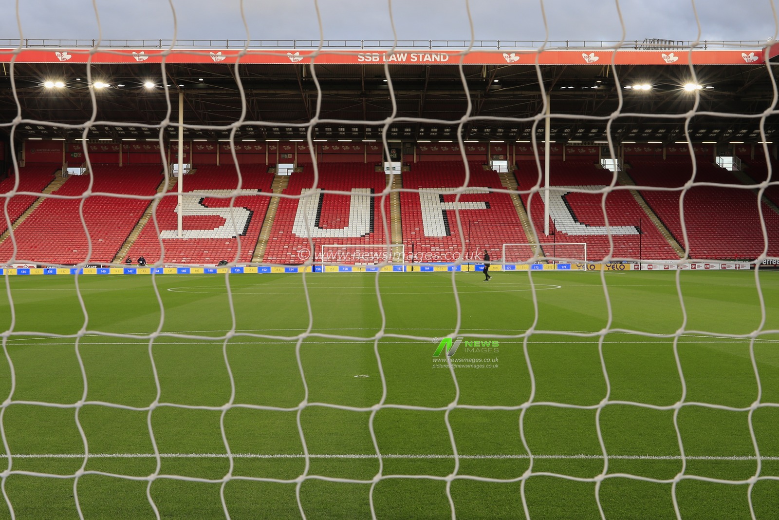 Interior Stadium view ahead of the Premier League match Sheffield United vs Manchester United at Bramall Lane, Sheffield, United Kingdom, 21st October 2023

(Photo by Conor Molloy/News Images)
