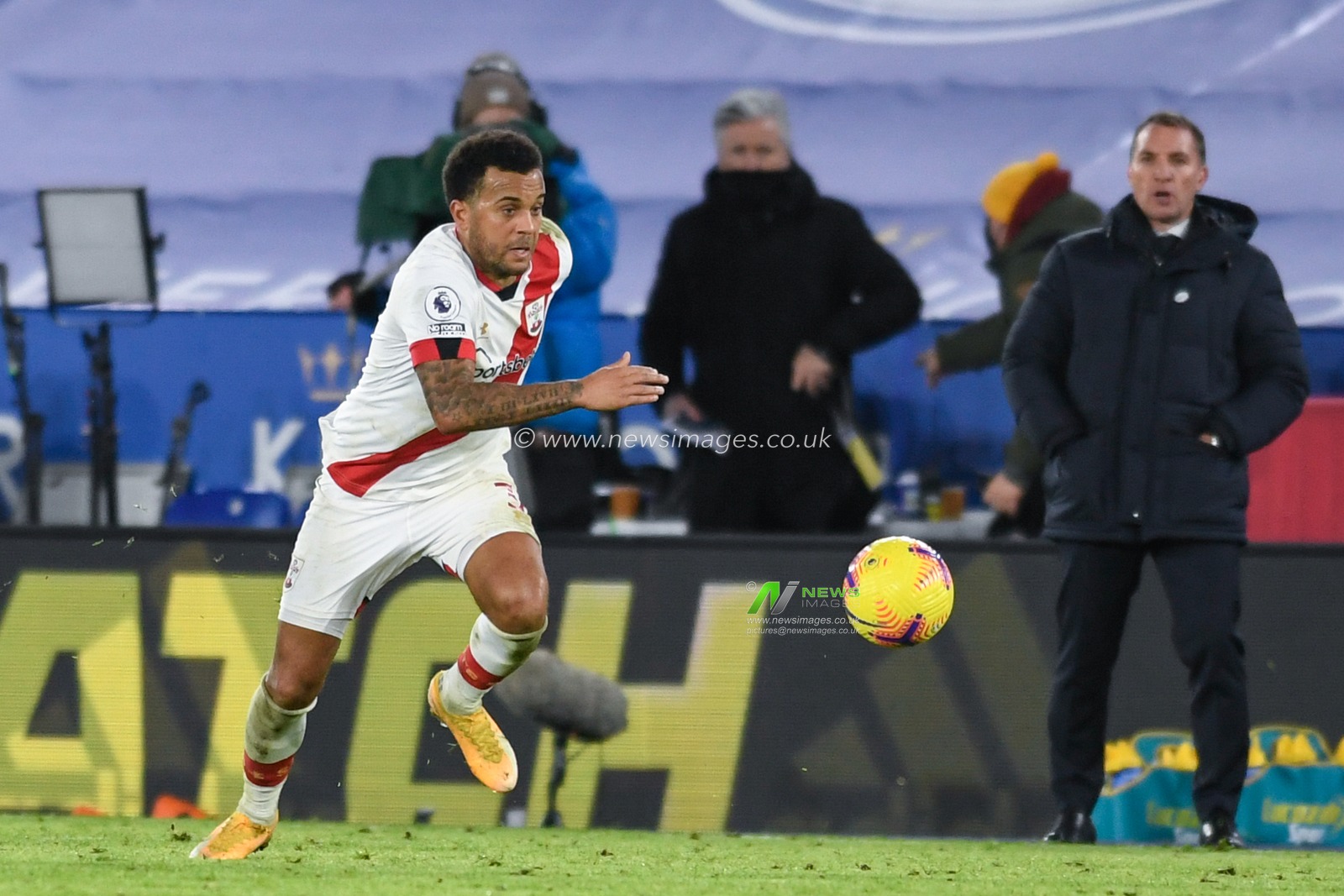 Ryan Bertrand #3 of Southampton in action during the game