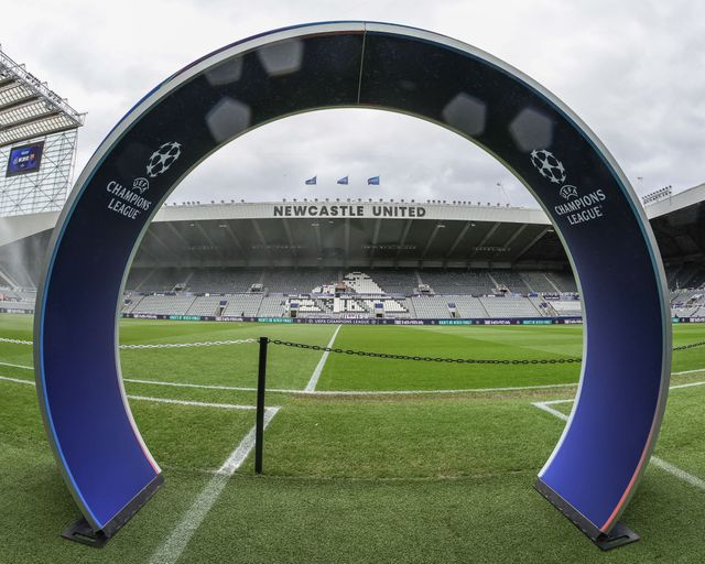 A general view of St James’ Park during the UEFA Champions League Last 16 match Newcastle Untied vs Barcelona at St. James's Park, Newcastle, United Kingdom on 10 March 2026

(Photo by Mark Cosgrove/News Images)
