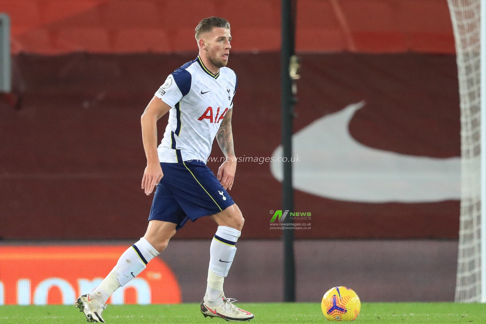 Toby Alderweireld #4 of Tottenham Hotspur during the game