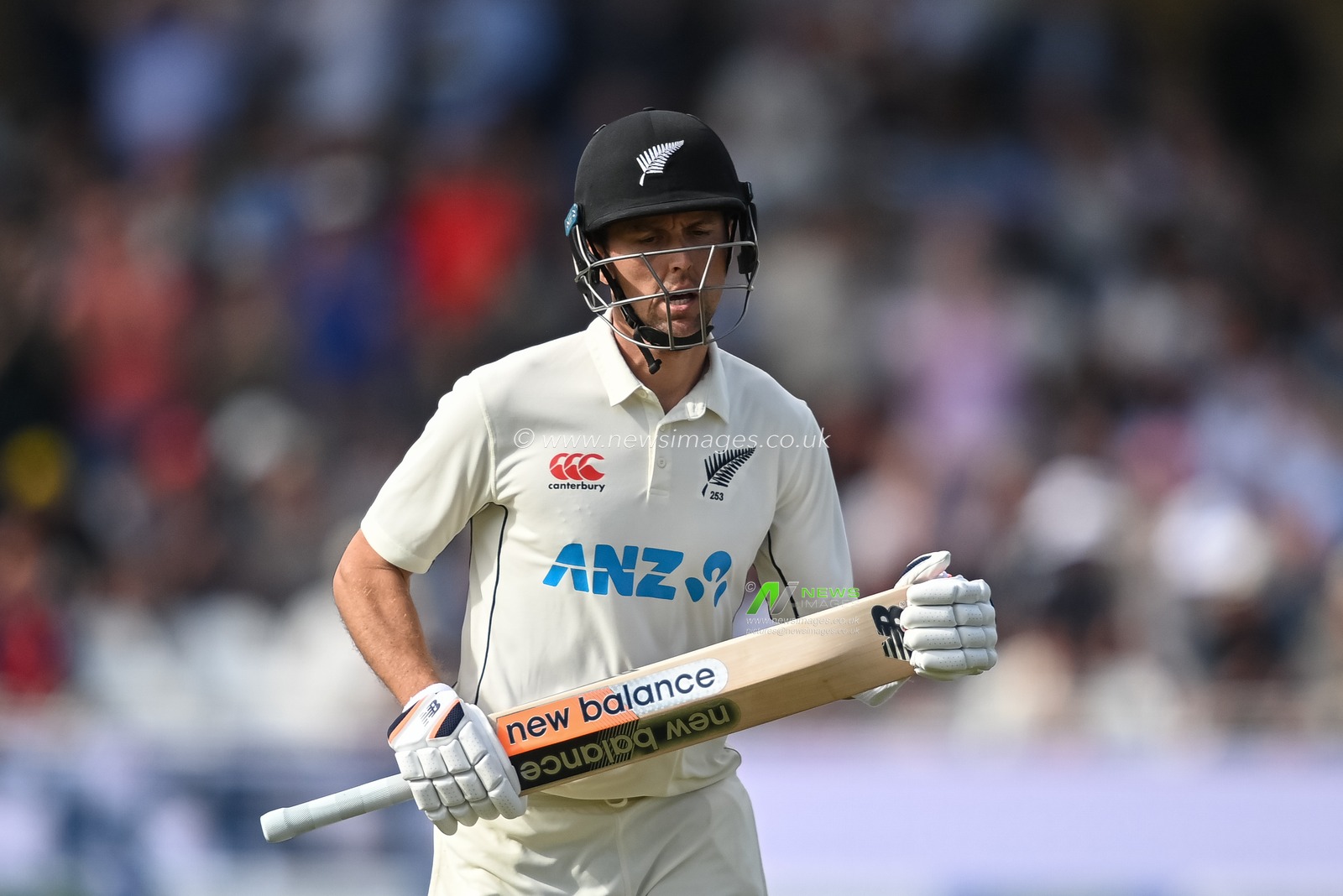 Trent Boult of New Zealand during day 2 of the 2nd Test between the New Zealand Blackcaps and England at Trent Bridge Cricket Ground, Nottingham, England on Saturday 11 June 2022.