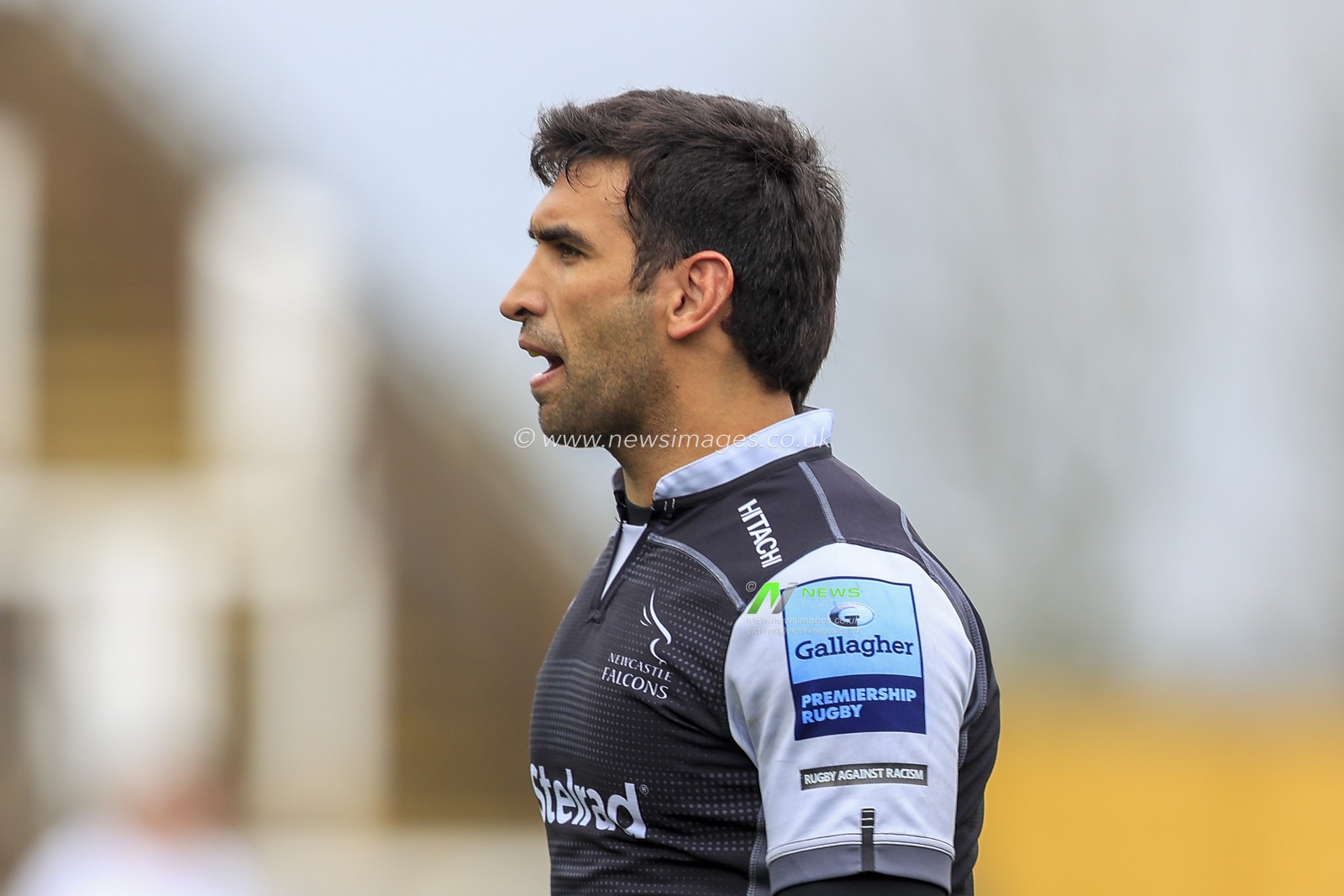 Matias Orlando of Newcastle Falcons during the game