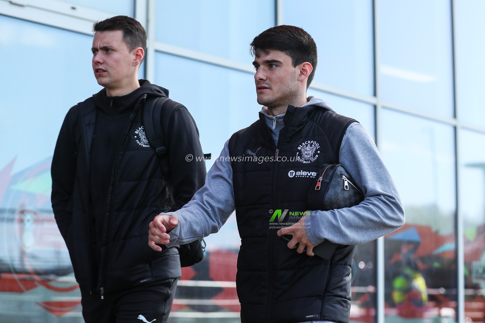 Rob Apter of Blackpool arrives ahead of the Sky Bet League 1 match Rotherham United vs Blackpool at New York Stadium, Rotherham, United Kingdom, 5th April 2025

(Photo by Gareth Evans/News Images)