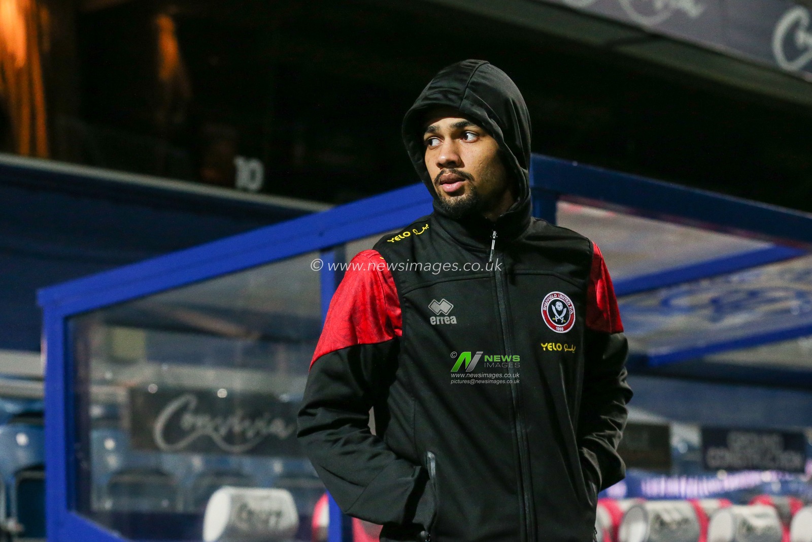 Iliman Ndiaye #29 of Sheffield United arrives at the stadium during the Sky Bet Championship match Queens Park Rangers vs Sheffield United at Kiyan Prince Foundation Stadium, London, United Kingdom, 2nd January 2023

(Photo by Arron Gent/News Images)