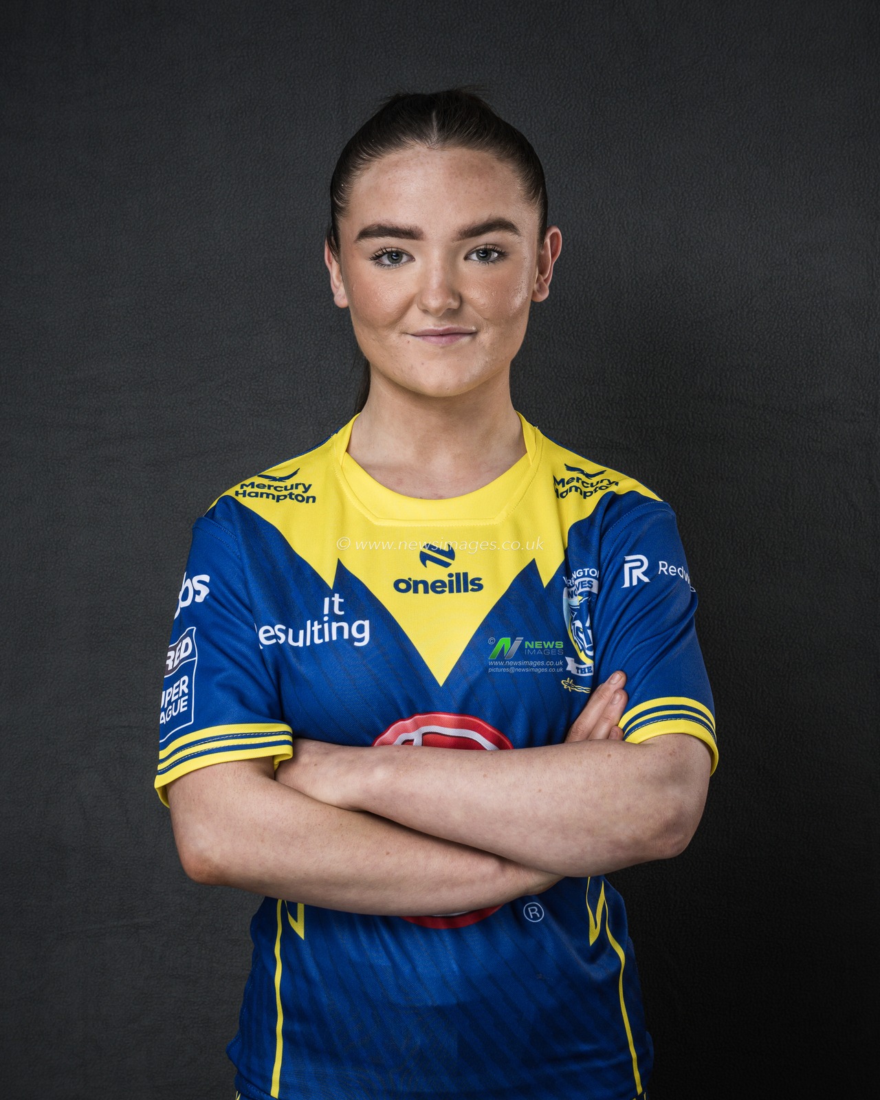 Warrington Wolves Women Headshots at Halliwell Jones Stadium, Warrington, United Kingdom, 5th March 2024

(Photo by Craig Thomas/News Images)