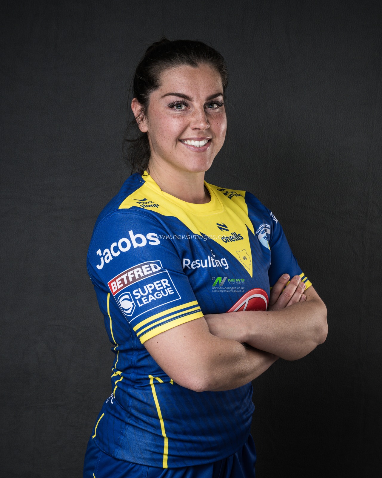Warrington Wolves Women Headshots at Halliwell Jones Stadium, Warrington, United Kingdom, 5th March 2024

(Photo by Craig Thomas/News Images)